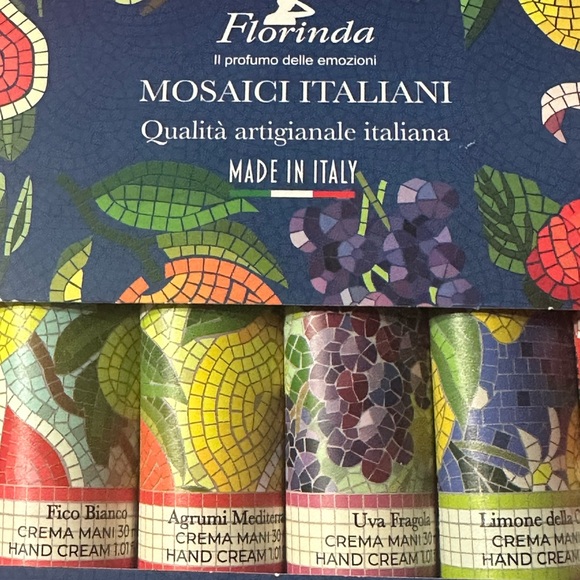 Mosaici Italiani Hand Cream Set - Made In Italy - Picture 3 of 3